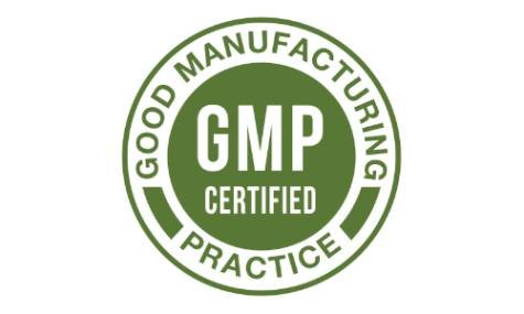 Manufactured in a GMP compliant facility adhering to Good Manufacturing Practice standards
